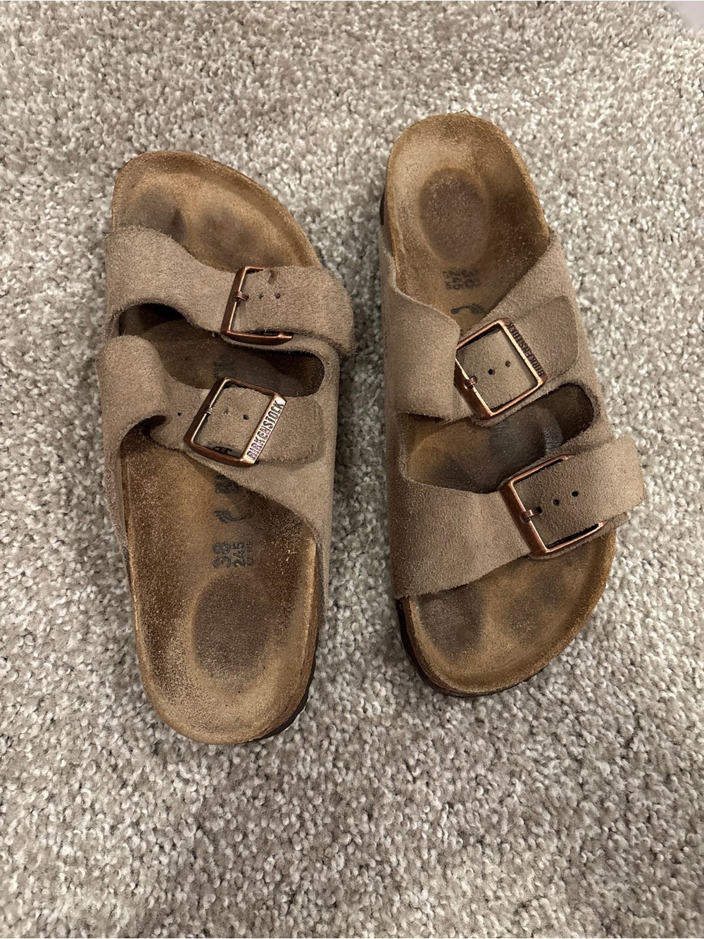Suede leather Arizona Birkenstock - Picture 1 of 7
